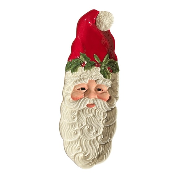 Fitz and Floyd Santa Snack Therapy - Picture 3 of 5